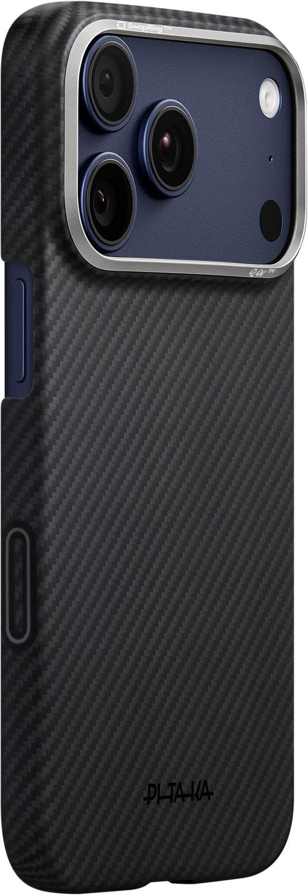 Pitaka Ultra-slim Case - Black/grey - Iphone 17 Pro Max - Handys Cover Cases
