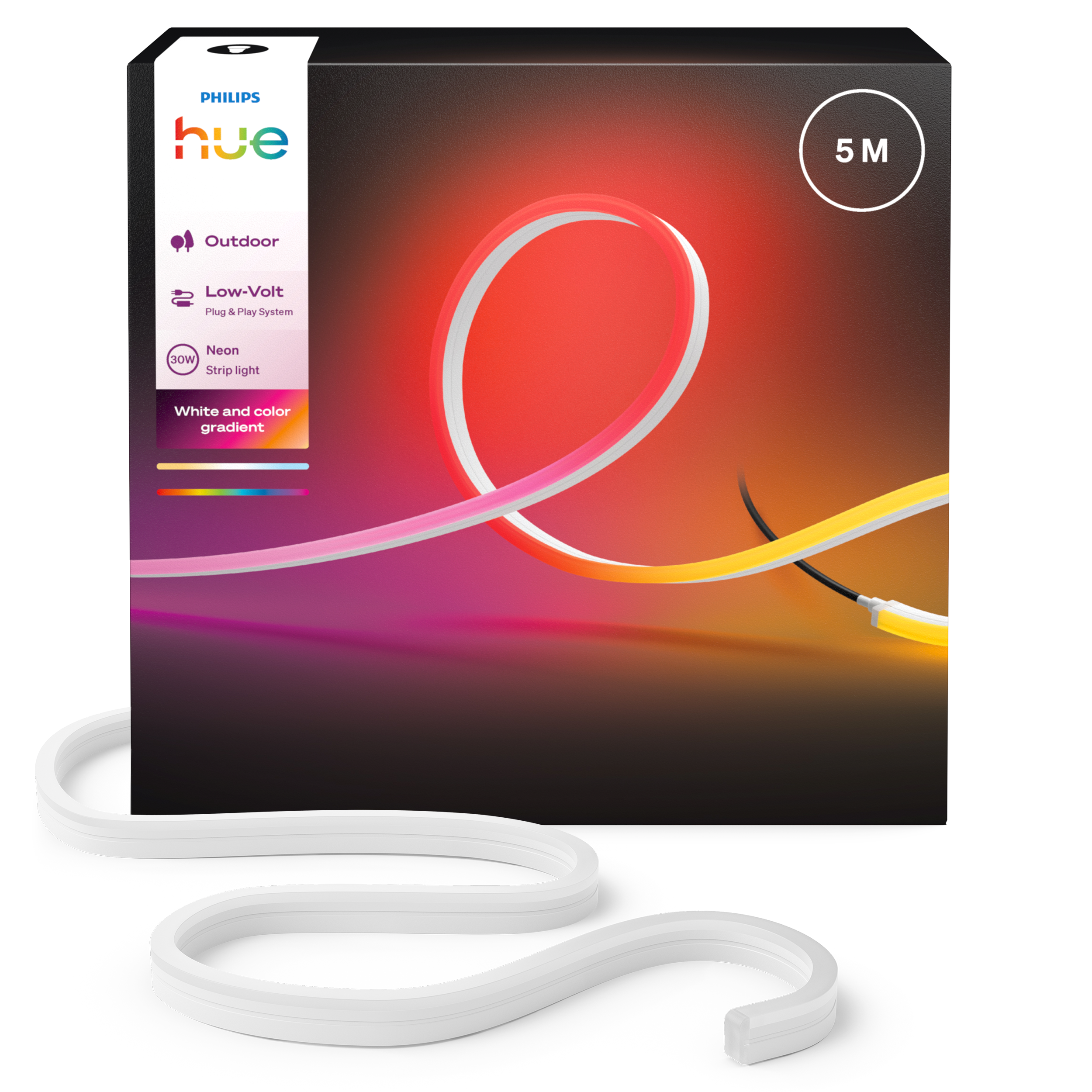 Philips Hue Neon Lightstrip Outdoor 5m - Smart Home