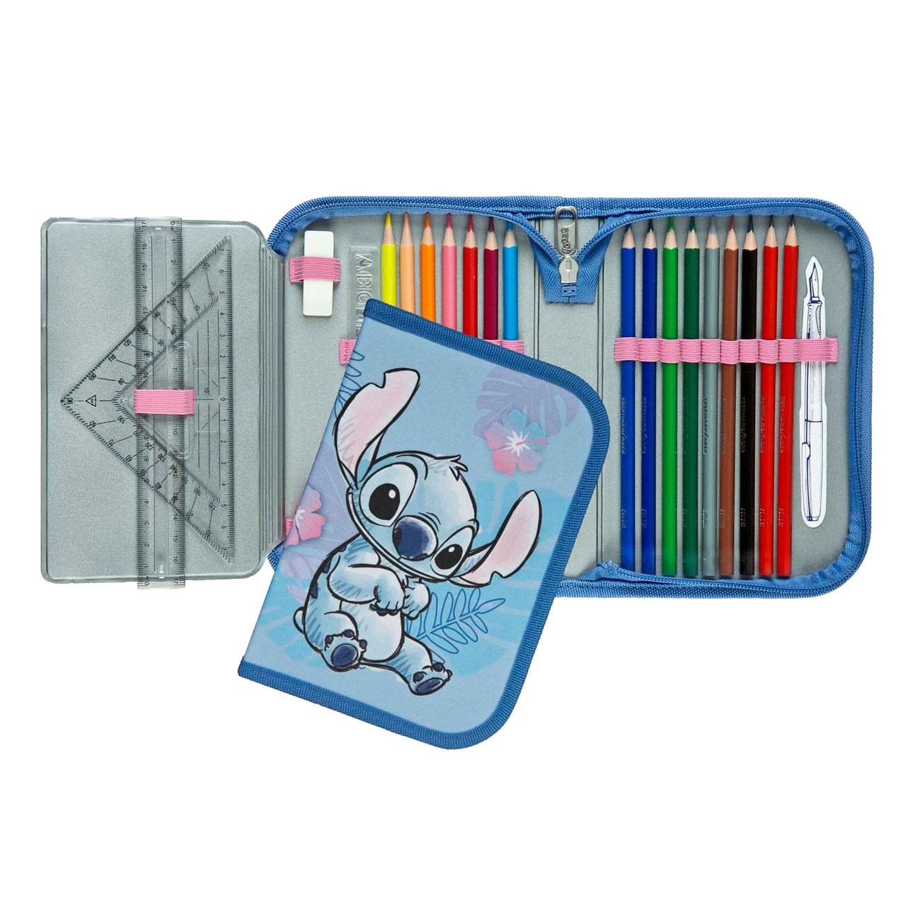 Disney Stitch Filled Pencil Case - Schul Zubehoer