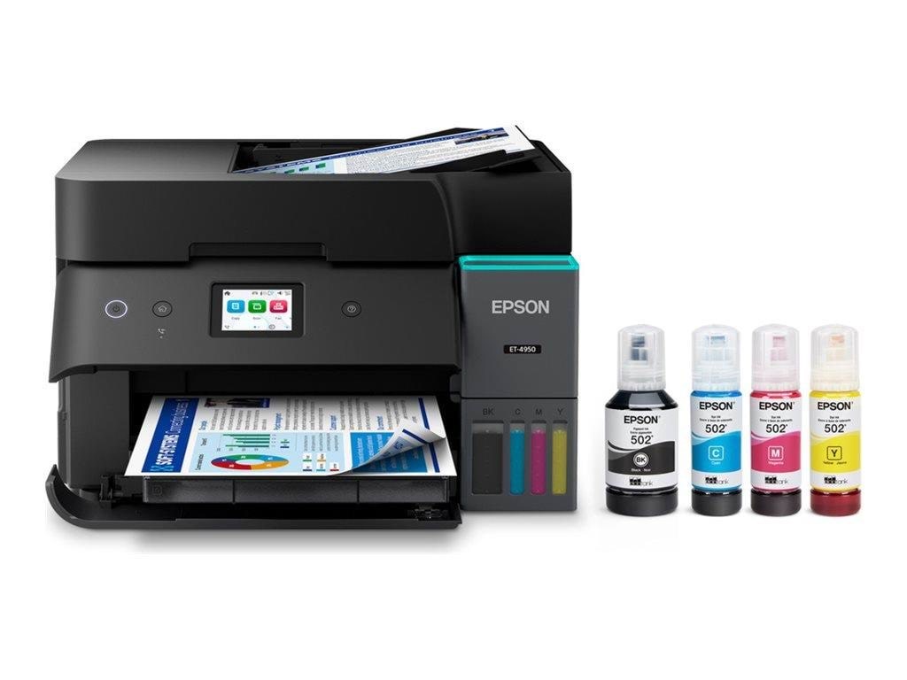 Epson Ecotank Et-4950 Multifunktion - Farbe - Tinte - Drucker C11cl40402- Drucker