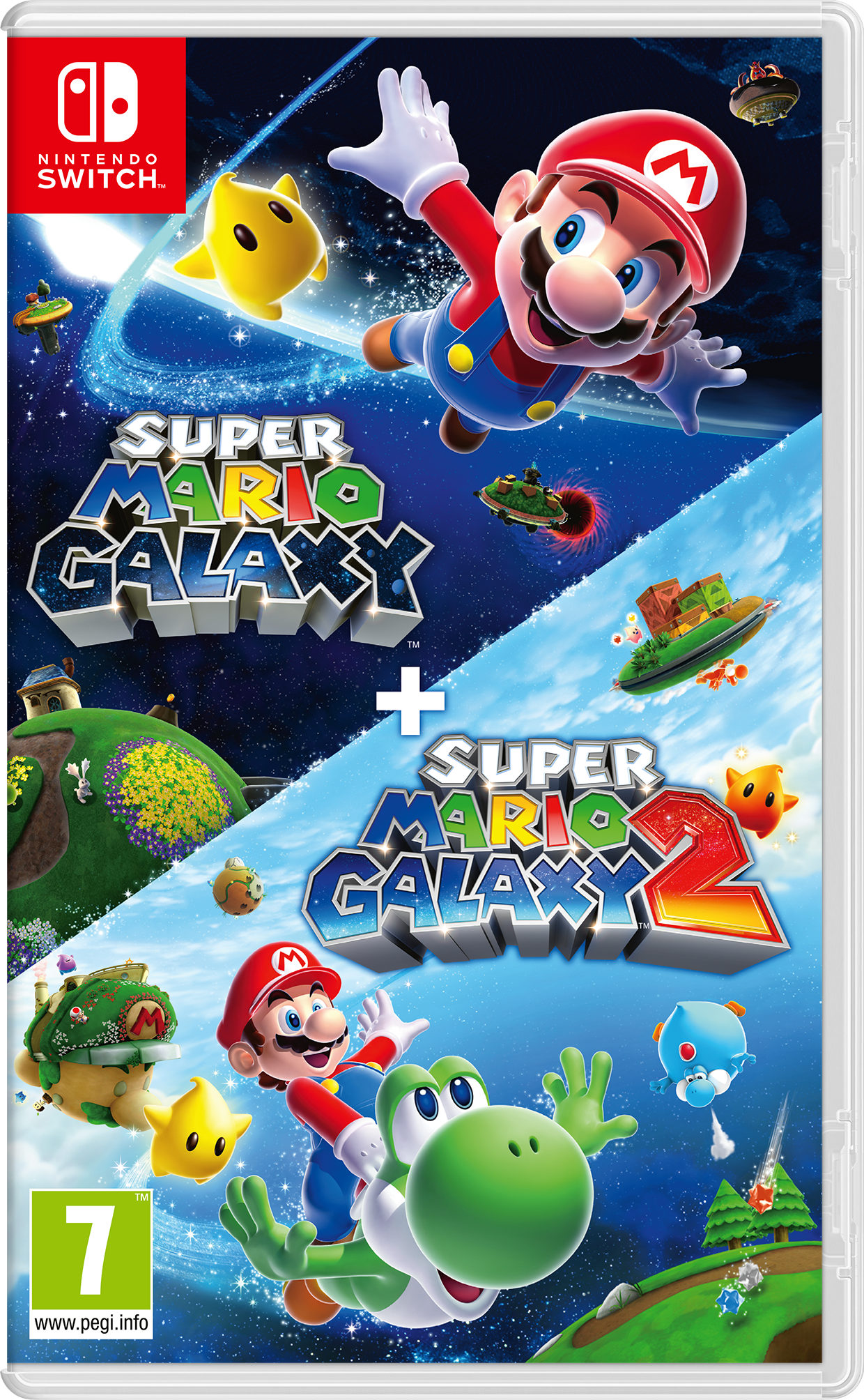 Super Mario Galaxy + Super Mario Galaxy 2 - Nintendo Switch - Platformer - Pegi 7 - Spiele 0045496513153