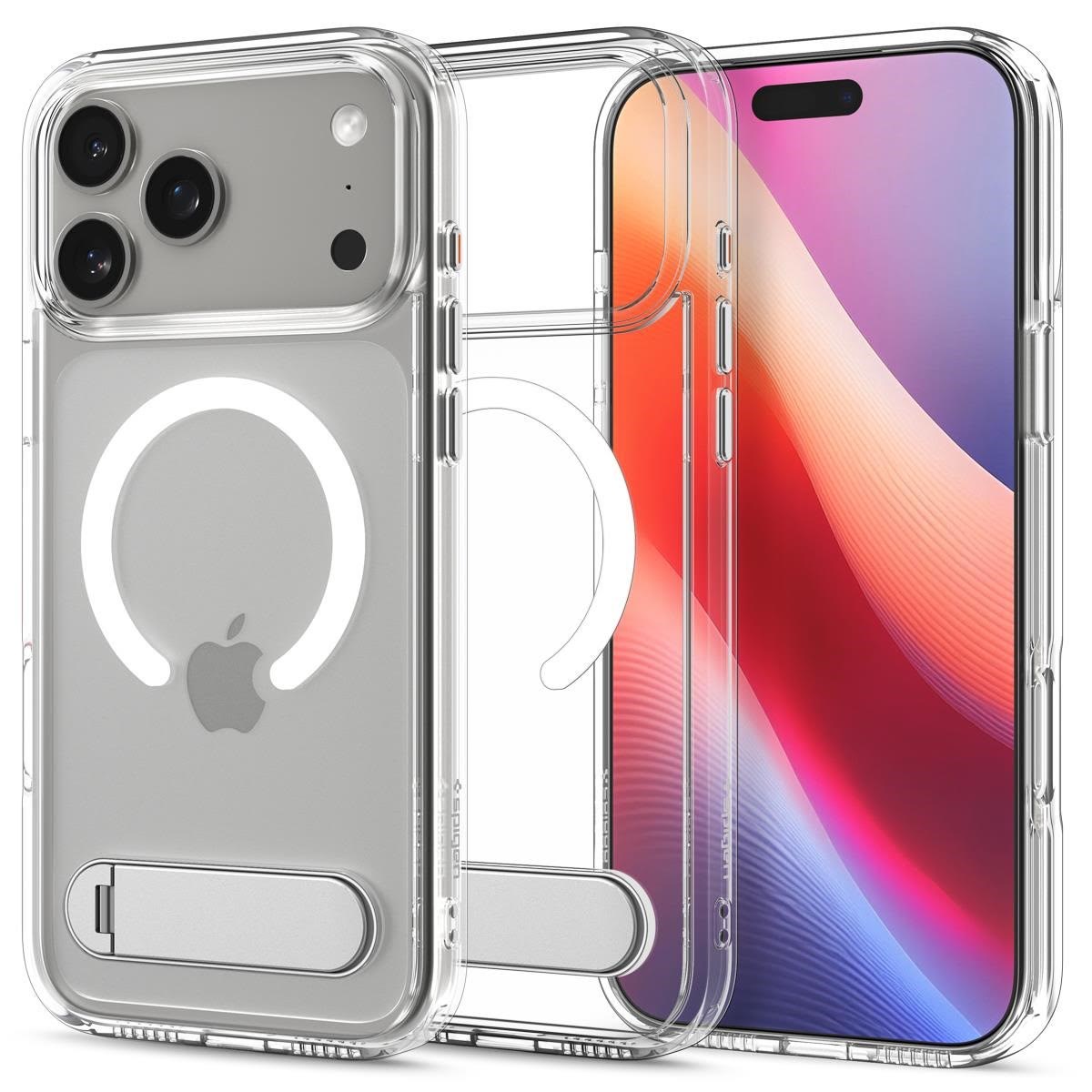 Spigen Ultra Hybrid S Magsafe - Clear White - Iphone 17 Pro - Handys Cover Cases Acs09946
