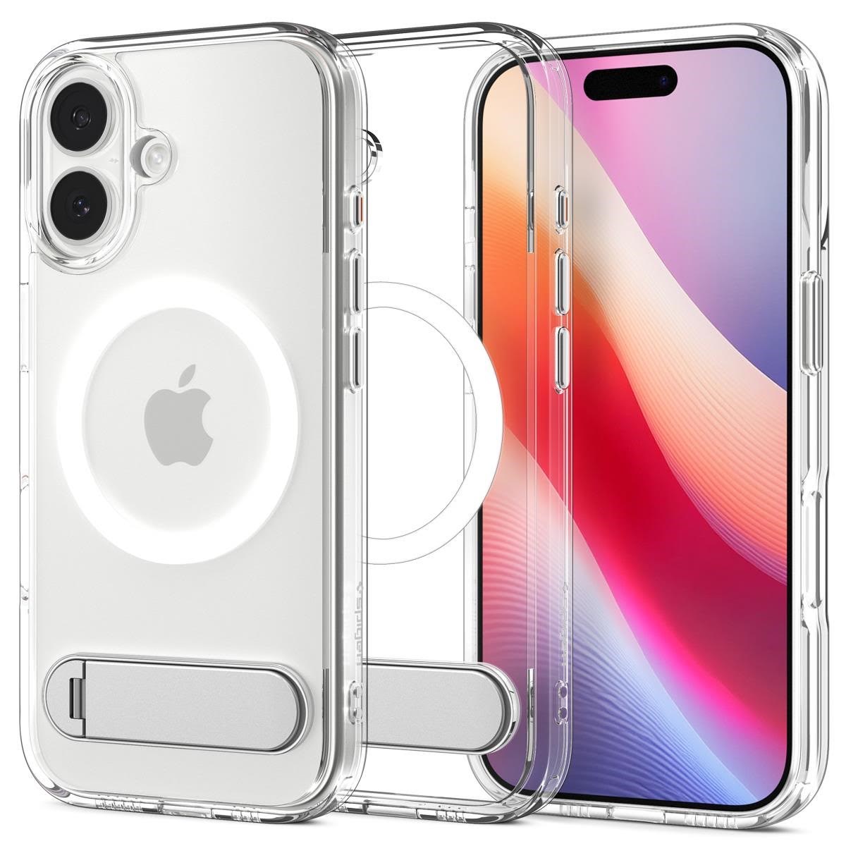 Spigen Ultra Hybrid S Magsafe - Clear White - Iphone 17 - Handys Cover Cases Acs09981