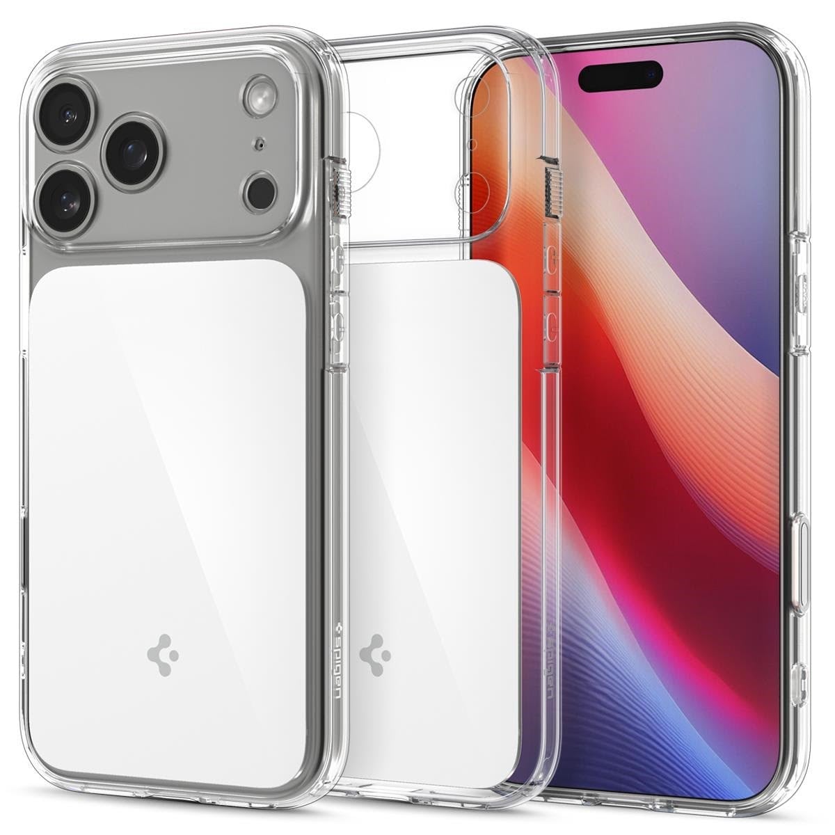 Spigen Ultra Hybrid T Magsafe - Glossy White - Iphone 17 Pro Max - Handys Cover Cases Acs10280