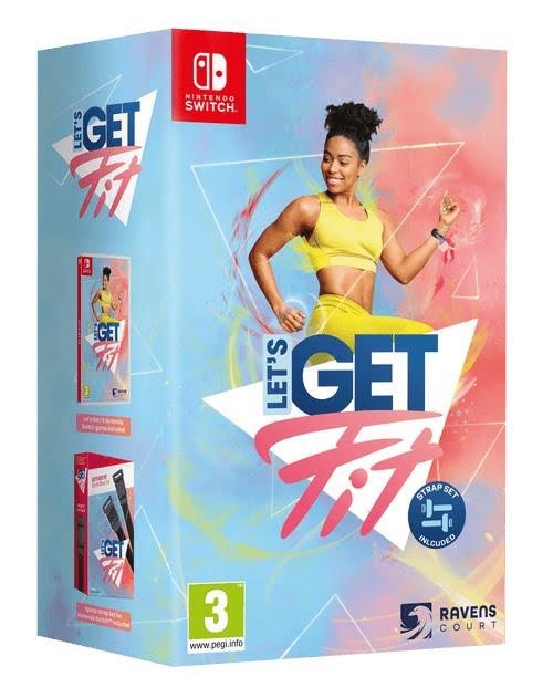 Let's Get Fit + Joy Con Straps - Nintendo Switch - Lifestyle - Pegi 3 - Spiele 4020628672584