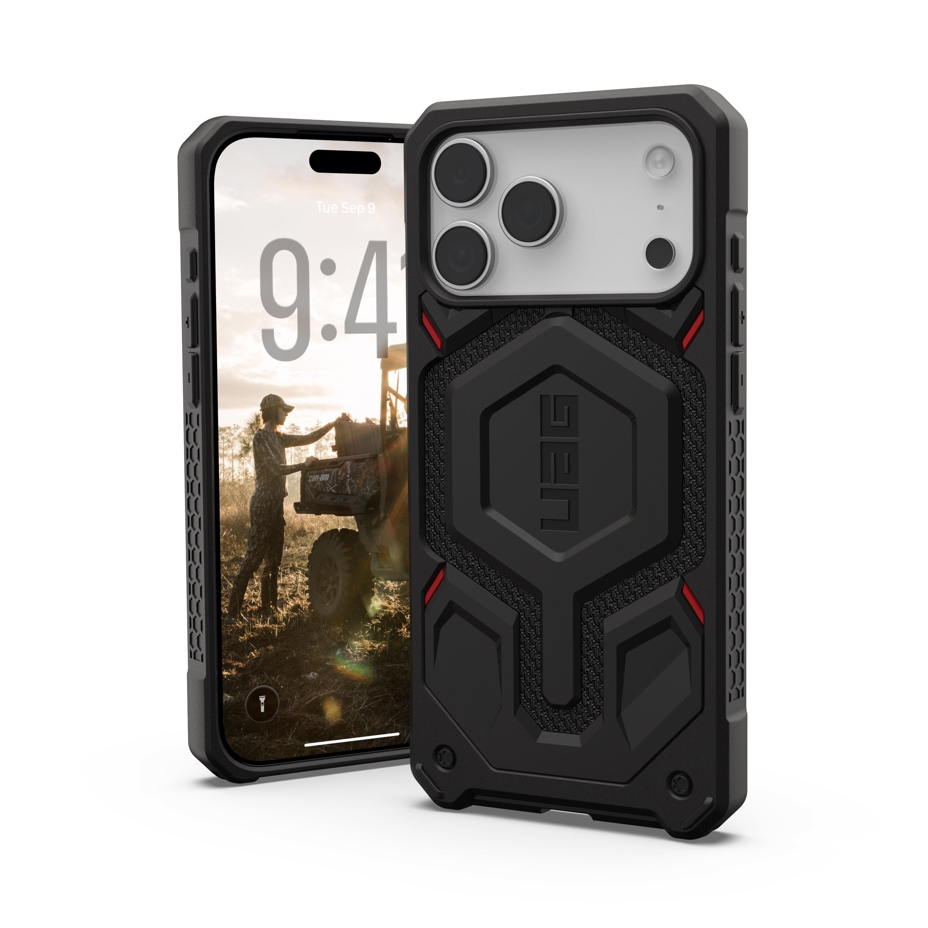 Uag Monarch Pro - Kevlar Black - Iphone 17 Pro Max - Handys Cover Cases 114514113940