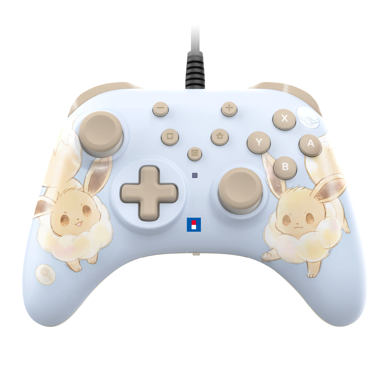 Hori Pad For Switch 2 - Eevee Cottage Core - Gaming Zubehoer Nsx-083e