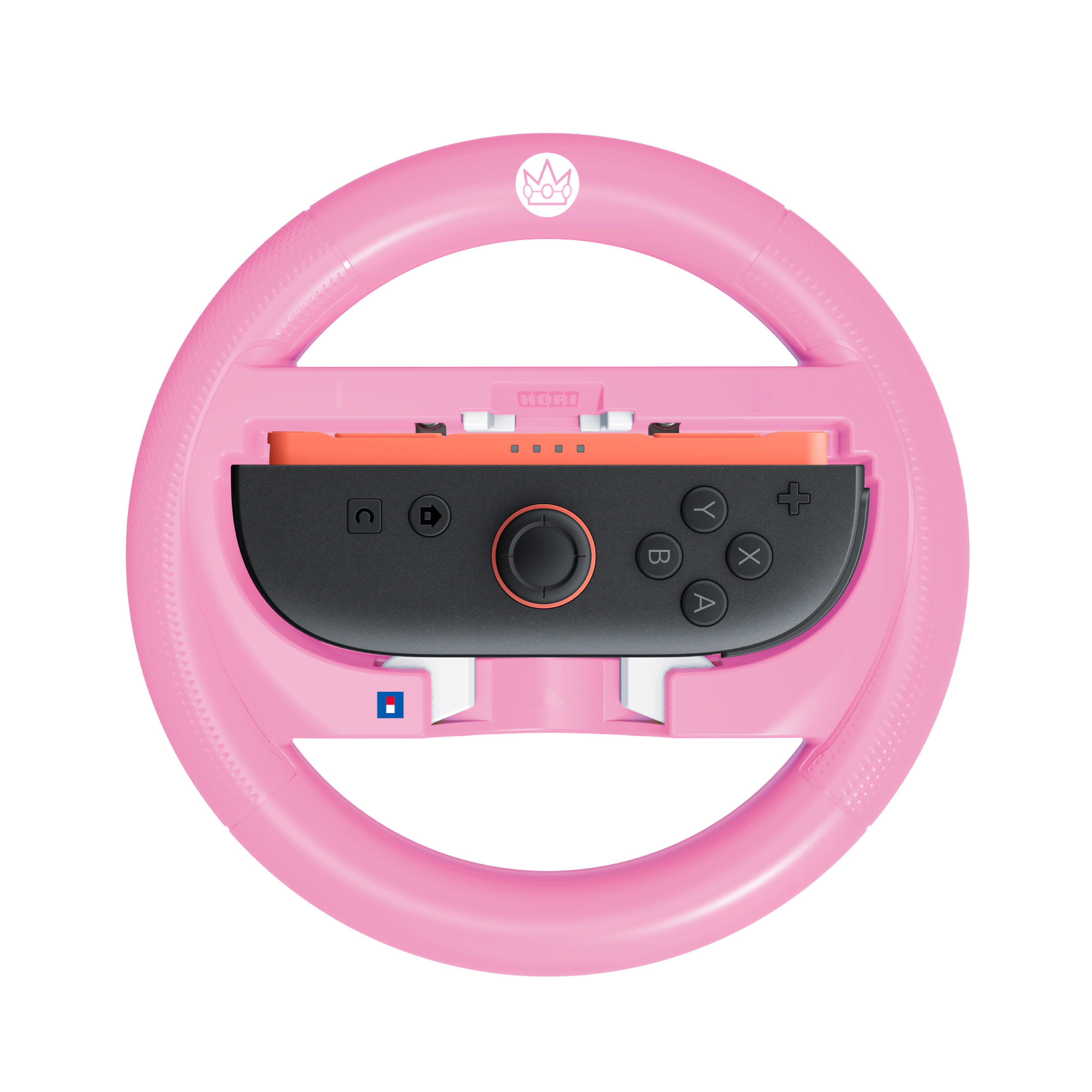 Hori Mario Kart Racing Wheel - Switch 1 & 2 - Peach - Wireless - Gaming Zubehoer