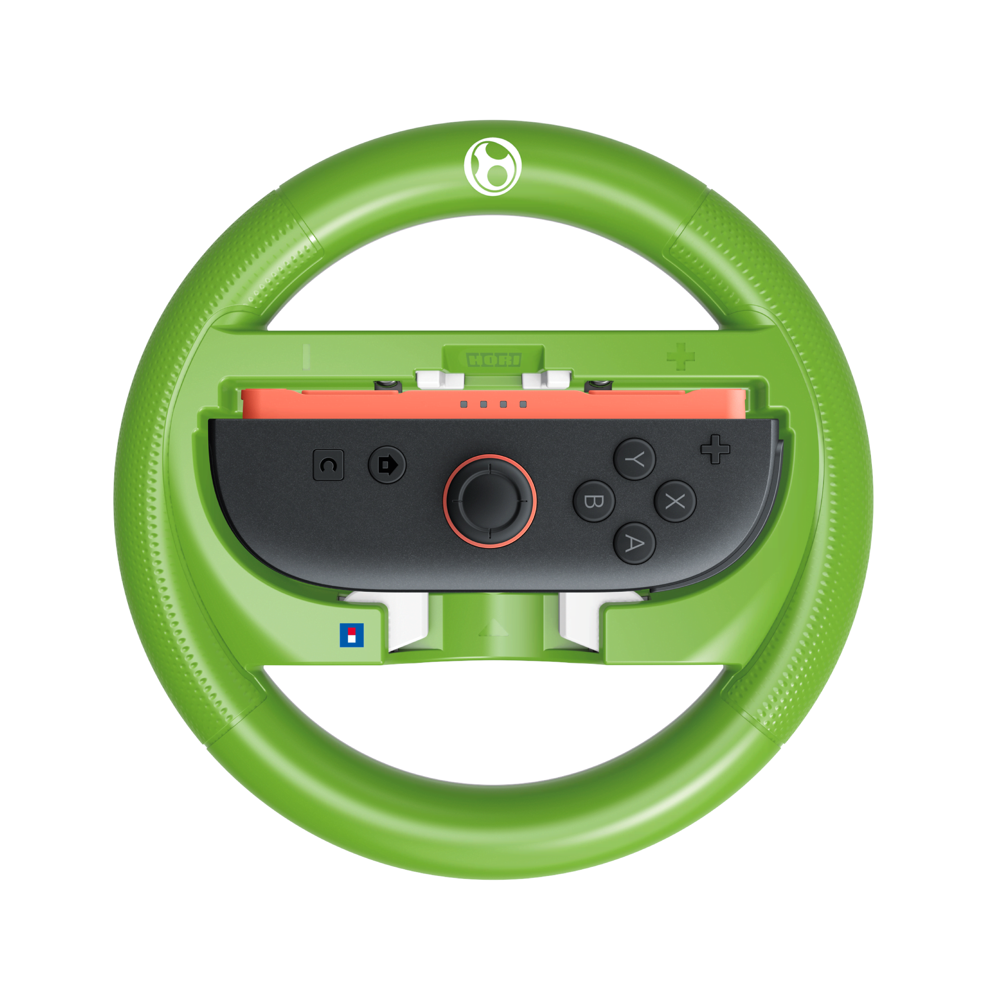 Hori Mario Kart Racing Wheel - Switch 1 & 2 - Yoshi - Wireless - Gaming Zubehoer Nsx-102e