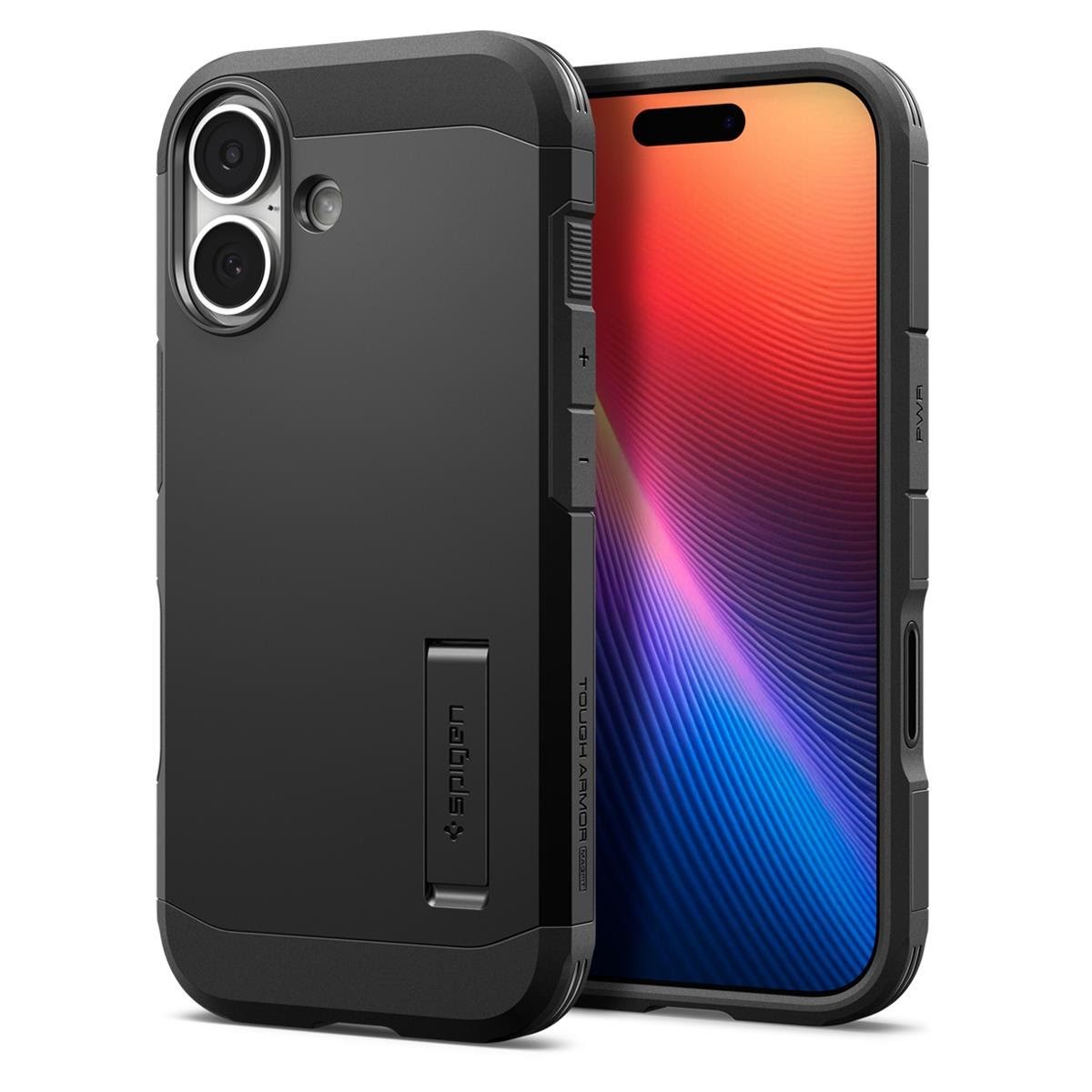 Spigen Tough Armor T Magsafe - Black - Iphone 17 - Handys Cover Cases