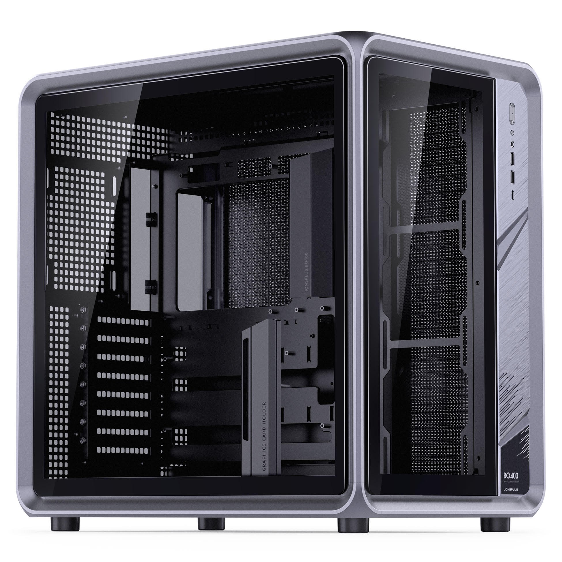 Jonsbo Bo400 Atx Case Gray - Gehäuse - Gehaeuse