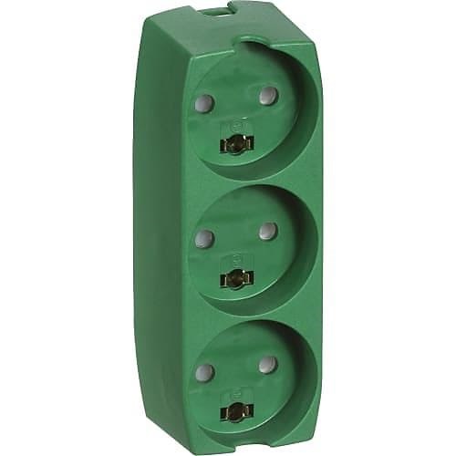 Thorkild Larsen Three-way Socket Green W/e - Schaltereinheiten
