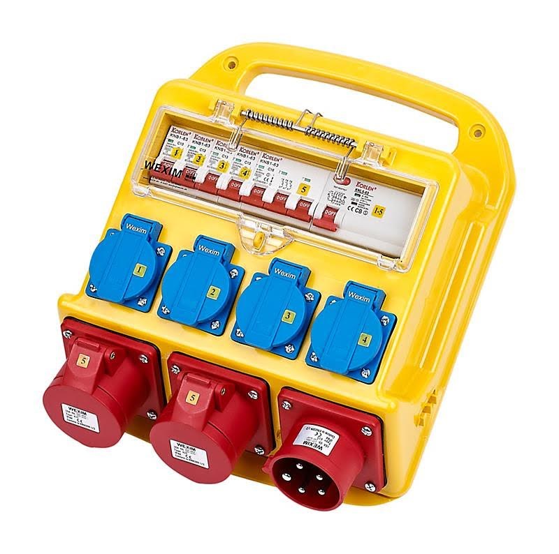 Thorkild Larsen Construction Site Panel 16a 6 Outlets - Schaltkaesten Und Schraenke