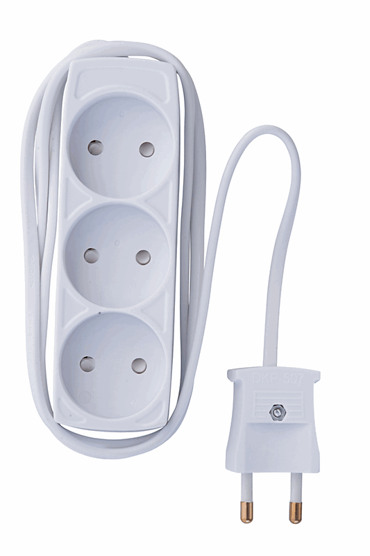 Thorkild Larsen E-line 3-socket 2x0.75 Mm2 - Schaltereinheiten 8532103