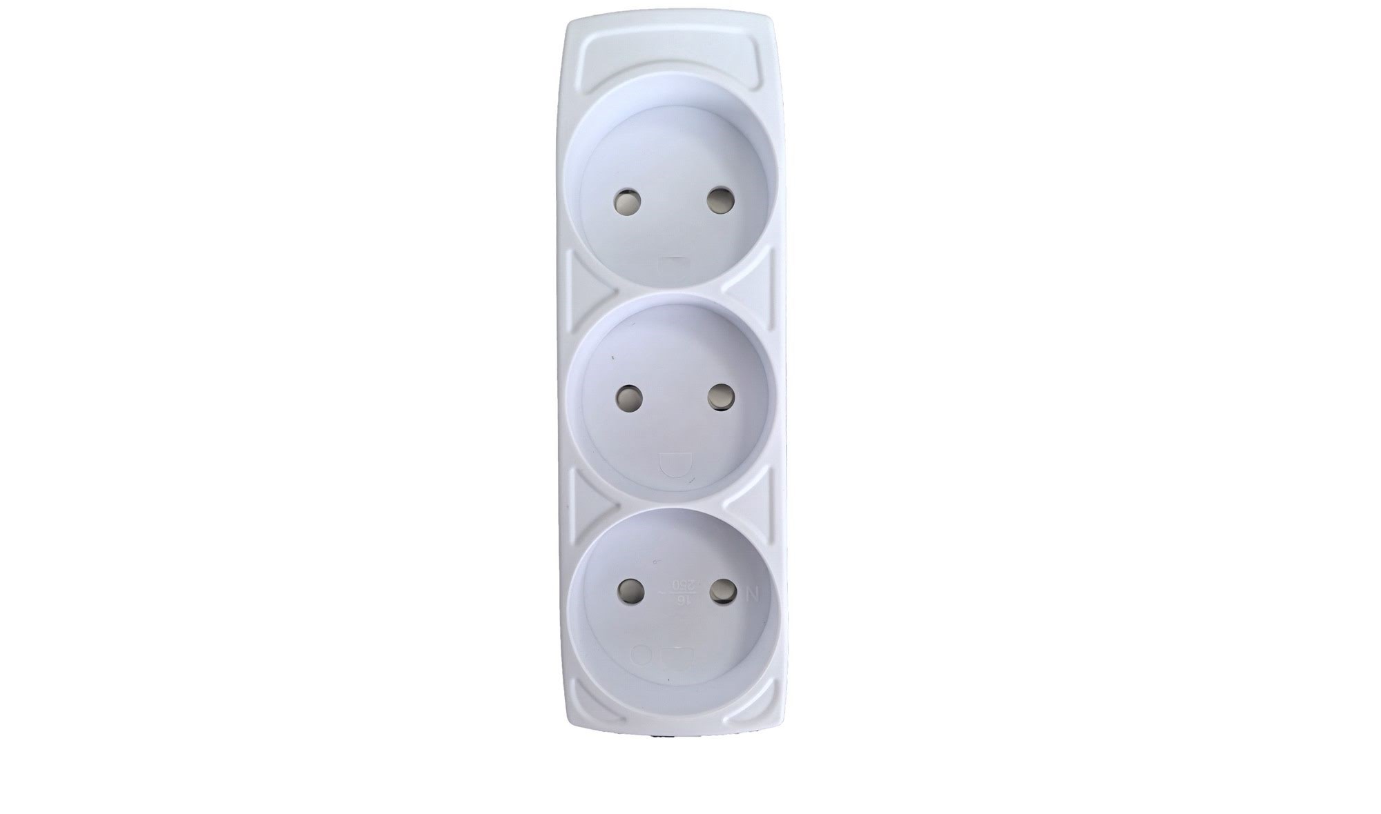 Thorkild Larsen E-line 3-socket Without Ground. - Schaltereinheiten