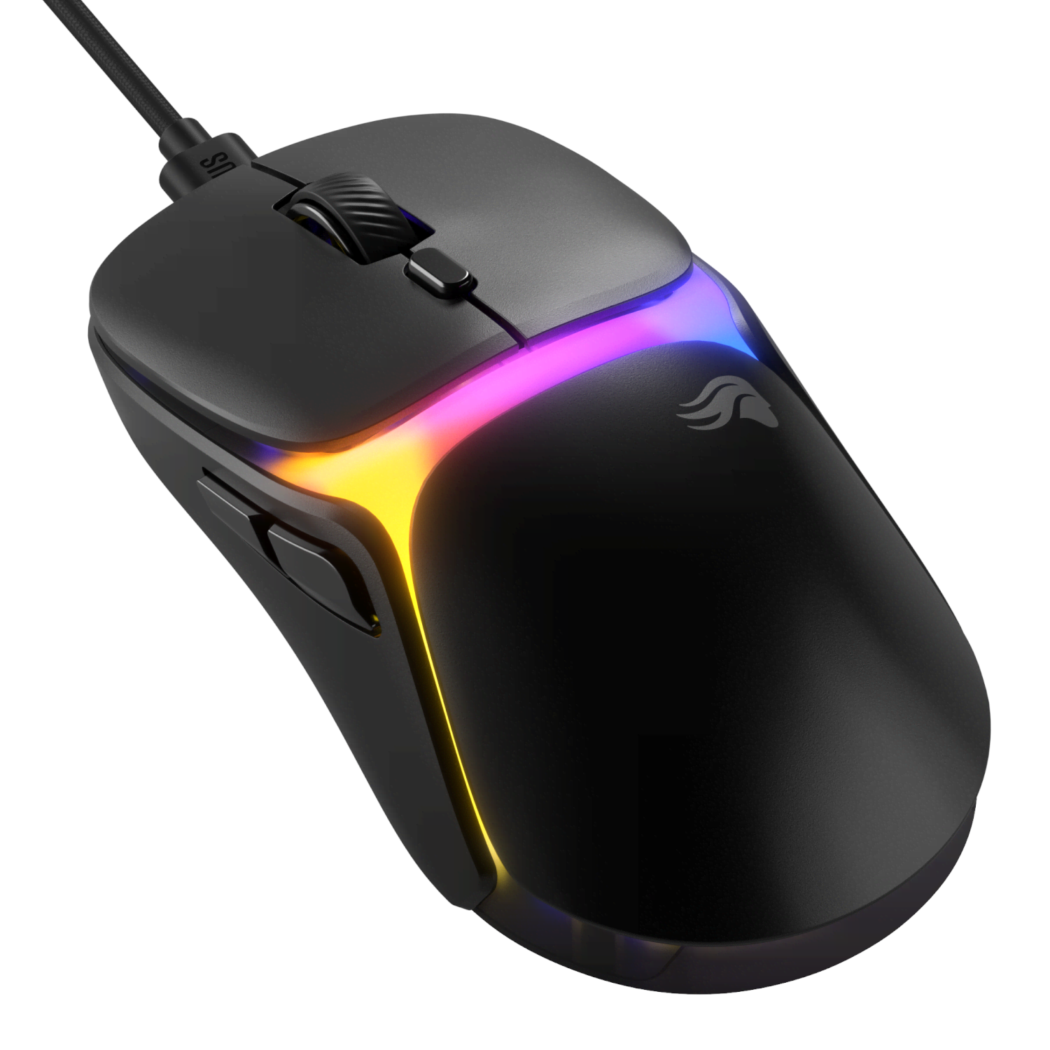 Glorious Model O3 Wired - Gaming Maus (Schwarz)