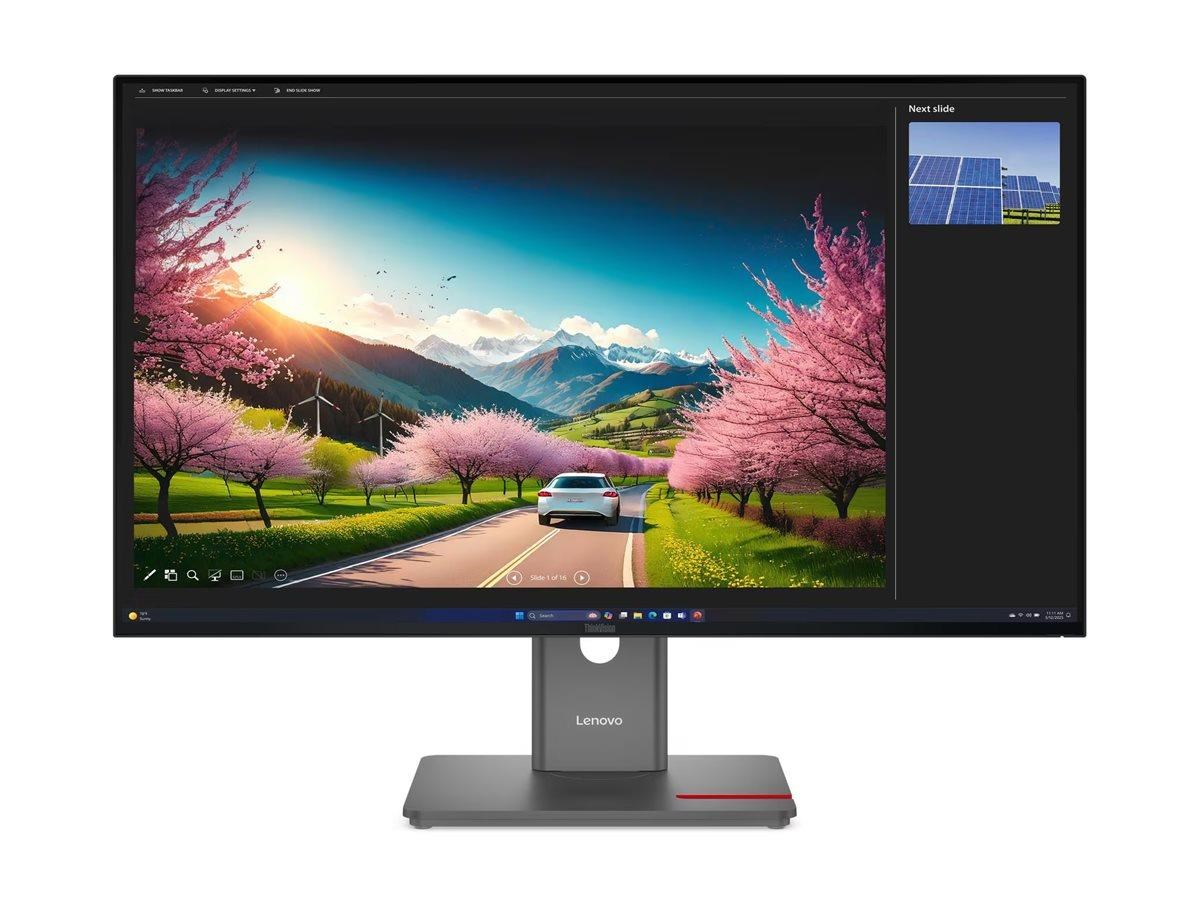 Lenovo Thinkvision P32ud-40 - 3840x2160 (4K) - 120hz - Ips - 140w Usb-c - Kvm Switch - Bildschirm