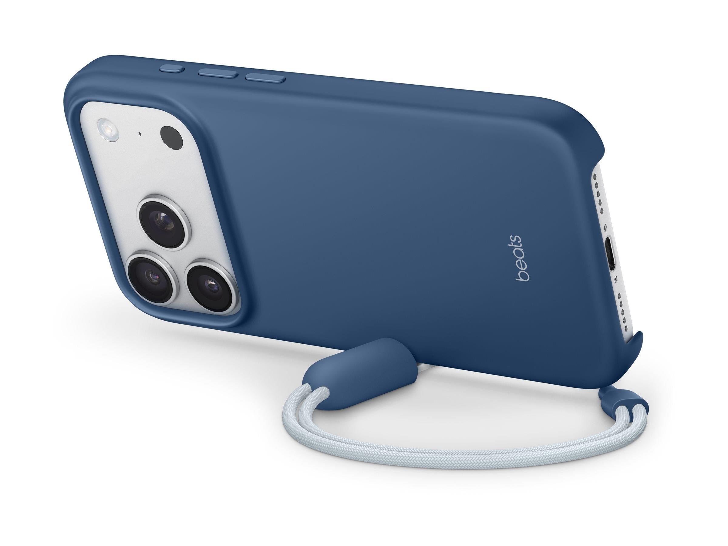 Apple Beats Iphone 17 Pro Kickstand Case With Magsafe And Camera Control - Bedrock Blue - Handys Cover Cases Mgtp4ll/a
