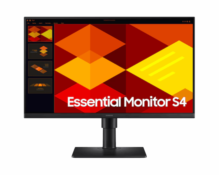 24" Samsung Essential S4 - 1920x1080 - 100hz - Ips - Bildschirm