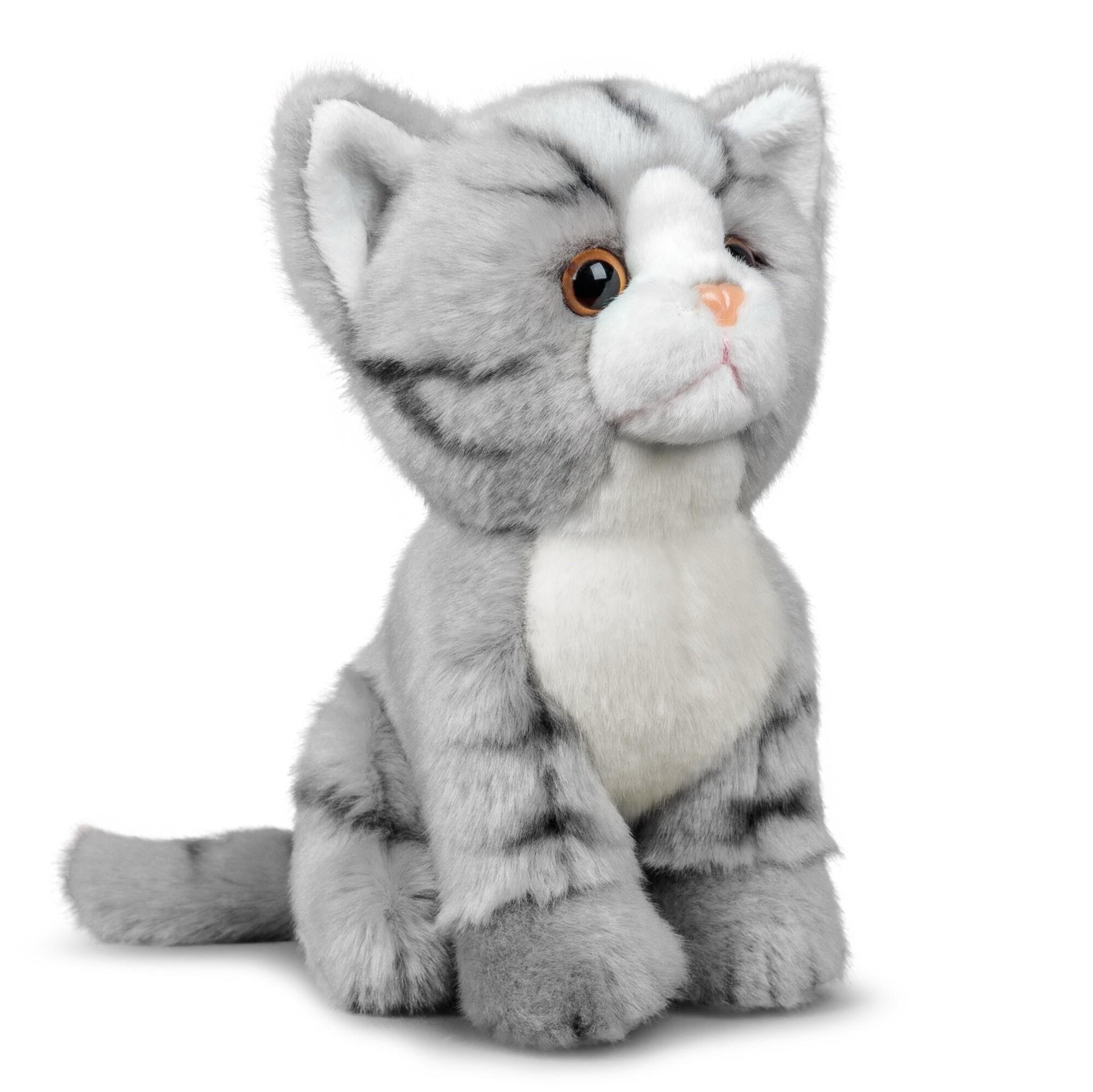 Animigos Grey Tabby Cat - Plush