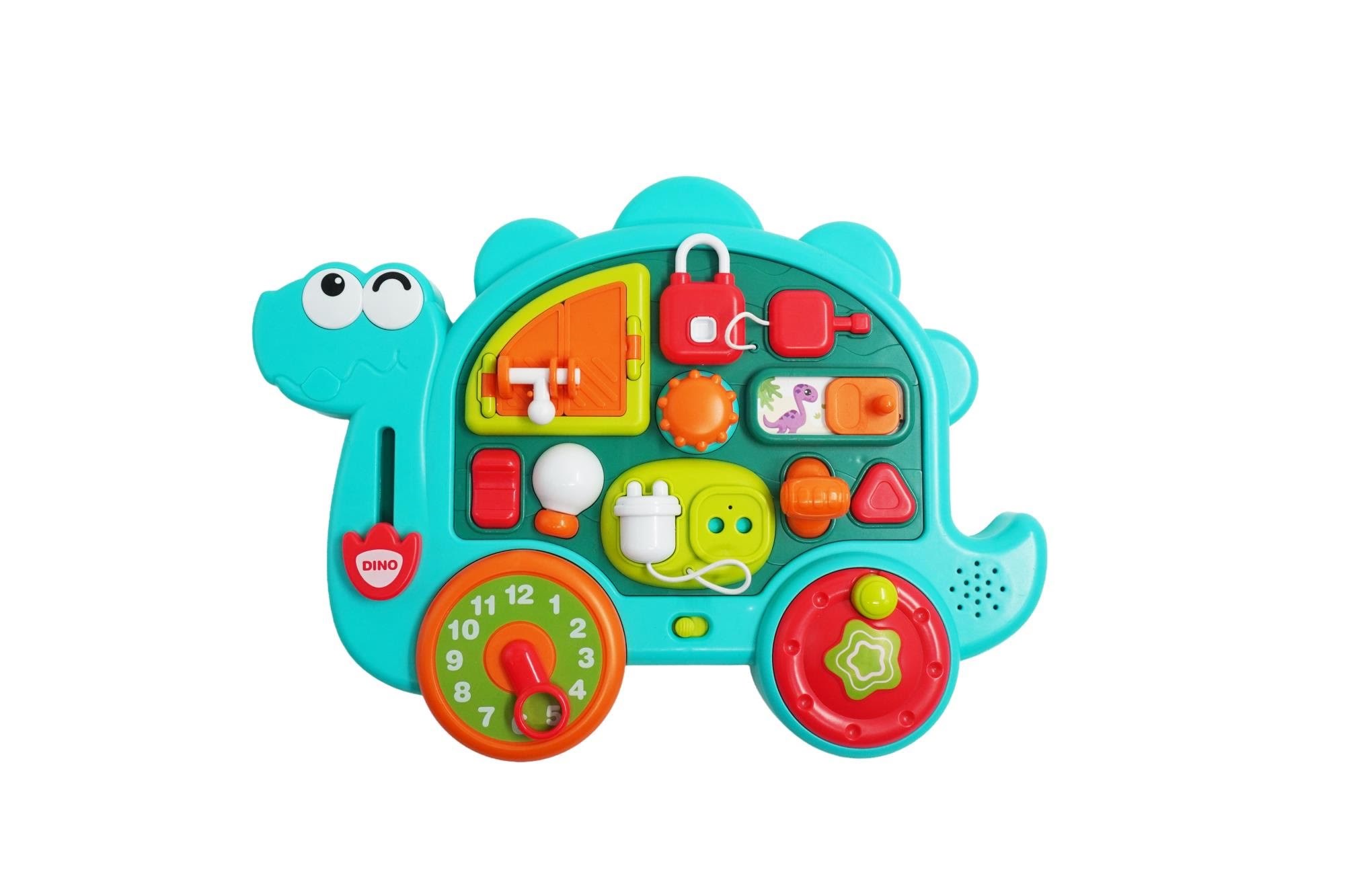 Happy Baby Busy Board Dinosaur With Light And Music - Baby Spielzeug 502256
