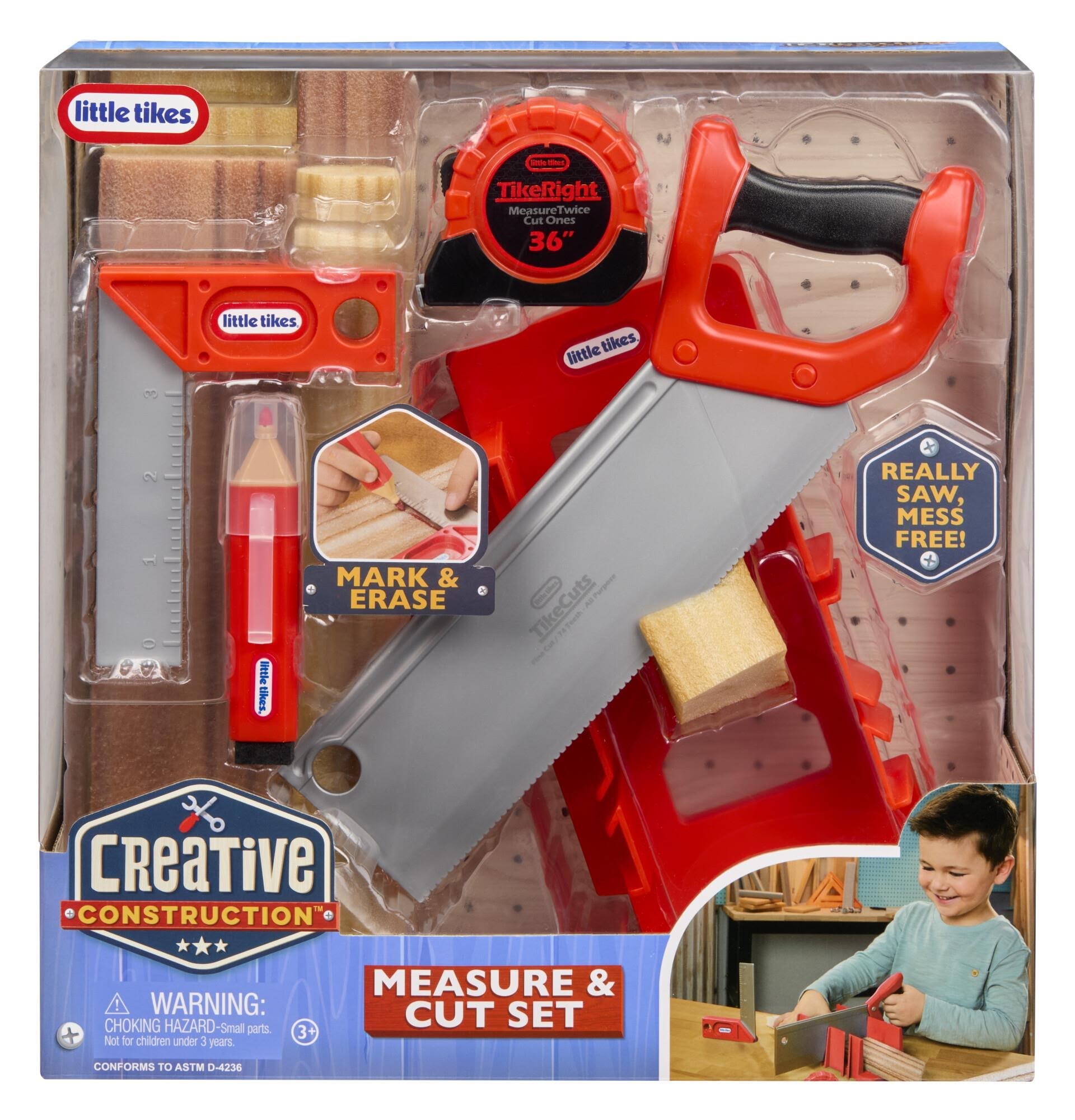 Little Tikes Creative Construction Measure And Cut Set - Baby Spielzeug 643255