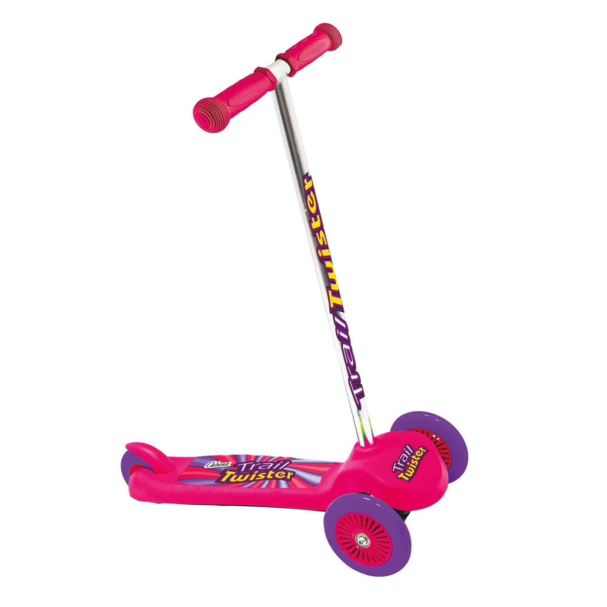Ozbozz Trail Twist Scooter Pink - Spiele im Freien 20752