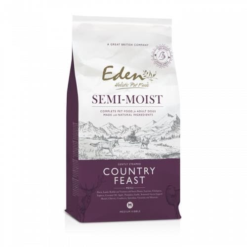 Eden - Country Feast Semi Moist - Dry Dog Food - 10kg. - Hunde Ed022