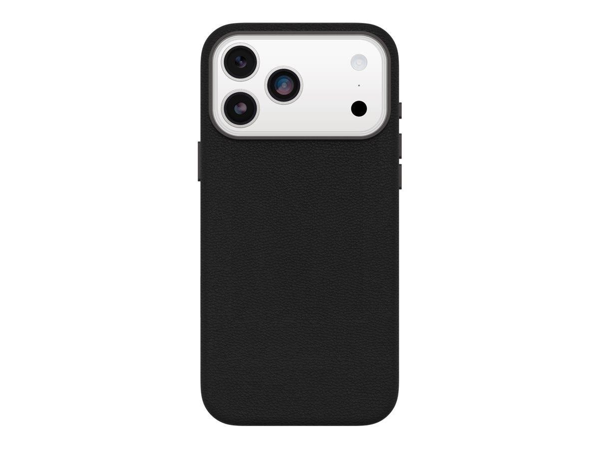 Otterbox Symmetry Cactus Leather Camera Control Apple Iphone 17 Pro Max Noir Ash - Black - Handys Cover Cases