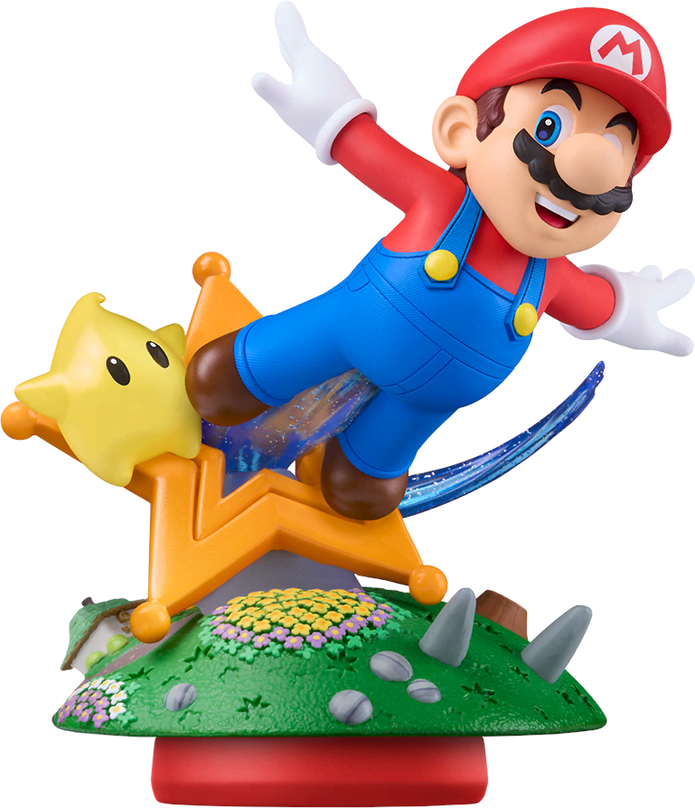 Nintendo Amiibo Mario & Luma - Gaming Zubehoer 0045496381417