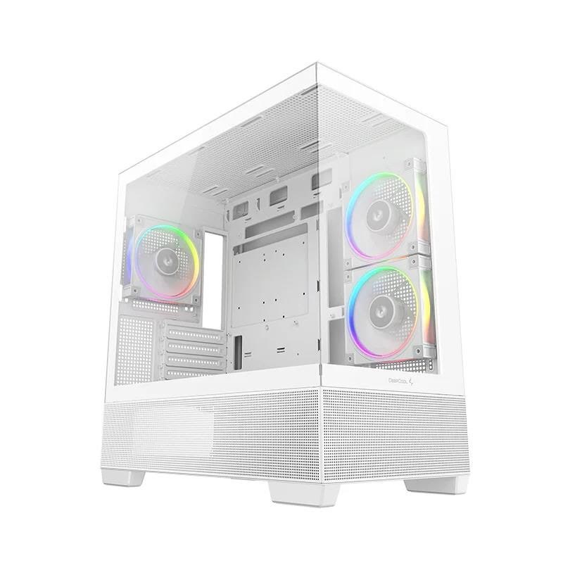 Deepcool Cg380 3F - Gehäuse - Minitower - Weiß - Gehaeuse R-cg380-whagm3-g
