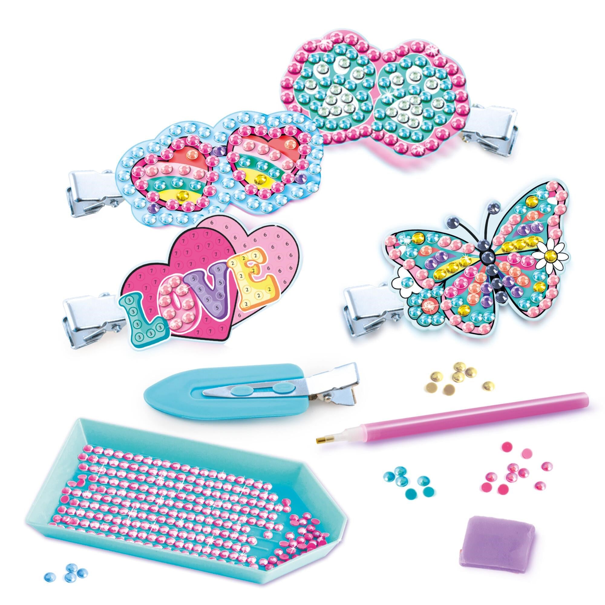 Style 4 Ever Diamond Art Hair Clip Set - Kreativ Spiele