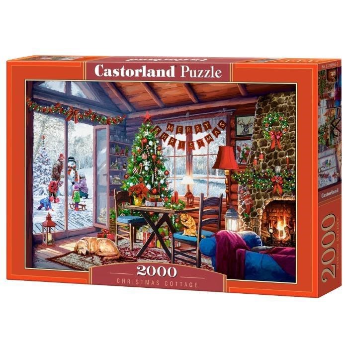 Castorland Christmas Cabin (2000) - Puzzle