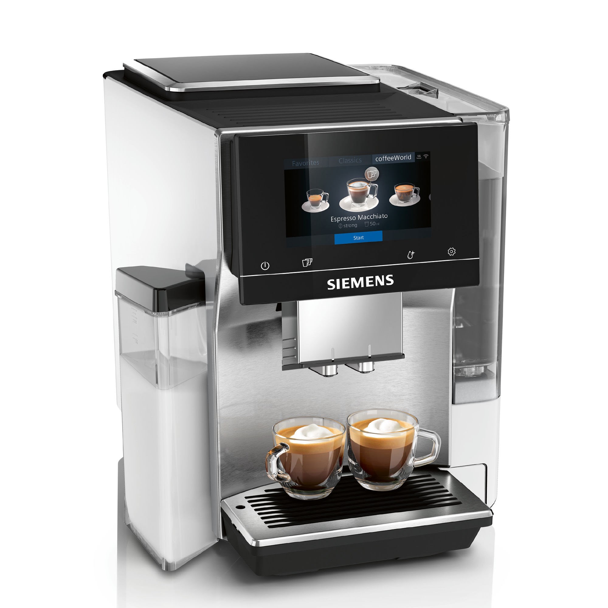 Siemens EQ.700 Integral Tq715r03 - Kaffeezubereitung Silber