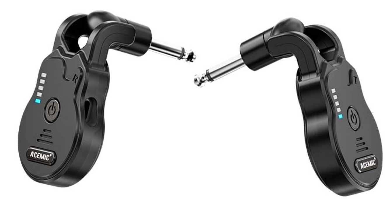 Acemic G-1 - Drahtloses Gitarrensystem - Musikinstrumente DJ Ausstattung