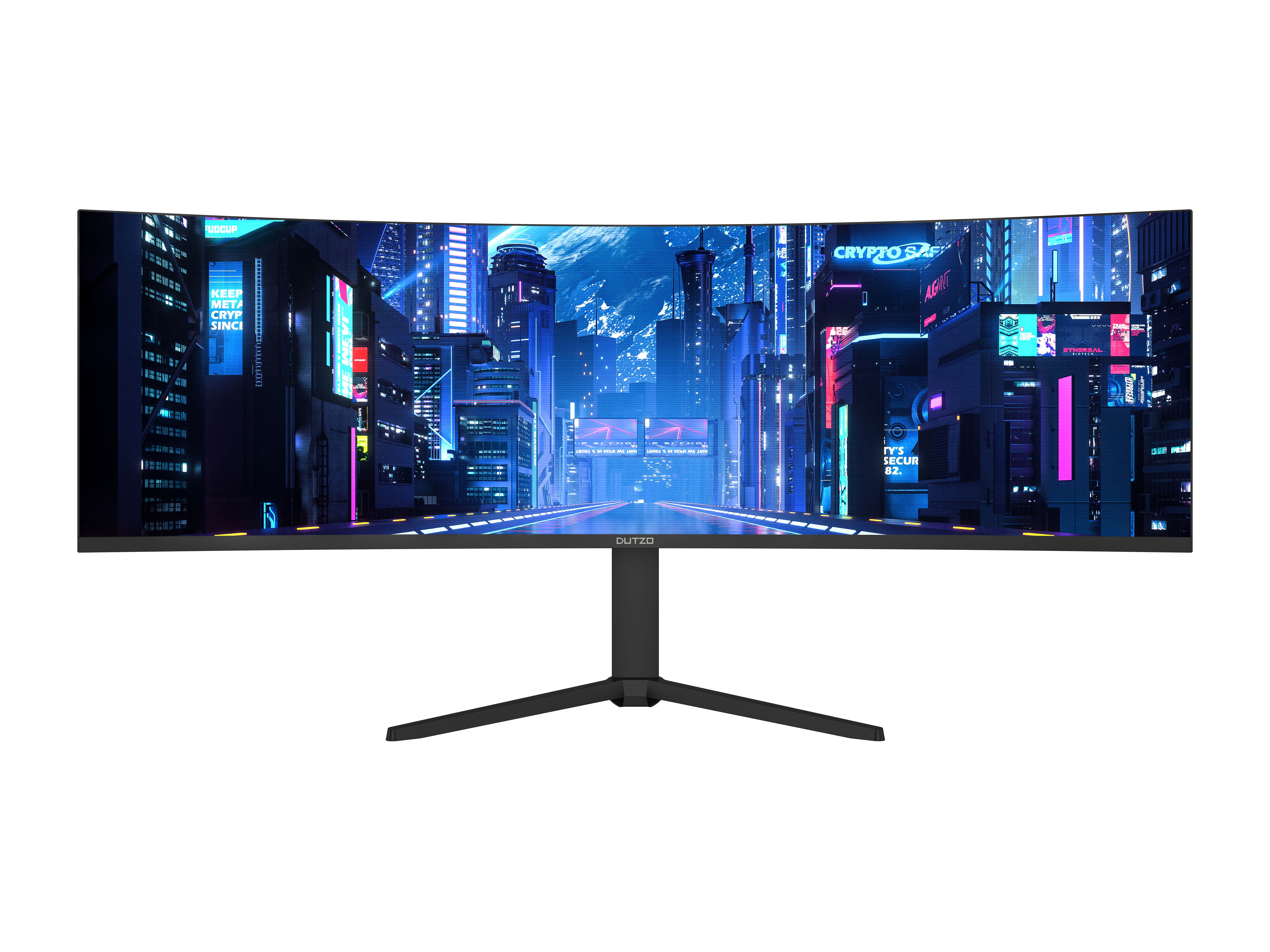 49" Dutzo G49-vp165qc - 5120x1440 (Dqhd) - 165hz - VA - 65w Usb-c - Curved - Bildschirm