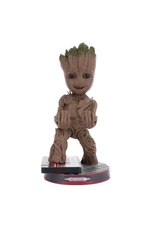 Cable Guys Marvel: Smiley Toddler Groot Controller And Phone Stand (21.5cm) - Zubehör Für Spielkonsole - Gaming Zubehoer Cgcrmr400784