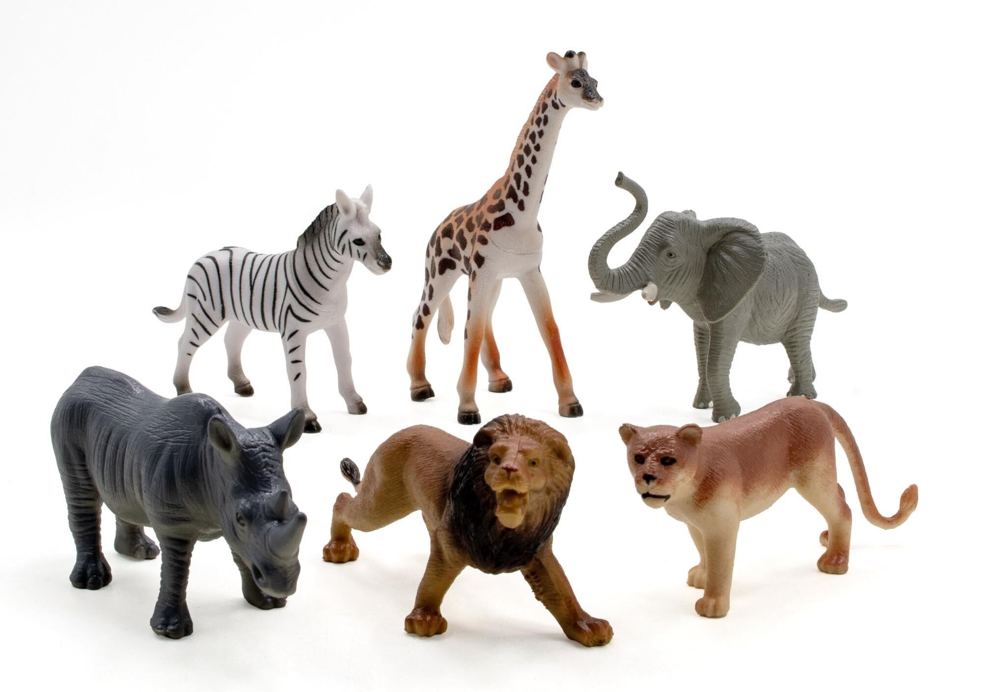 Pocket Money Safari Animals 6 Pcs - Kleine Mitbringsel Fuer Kinder 71210