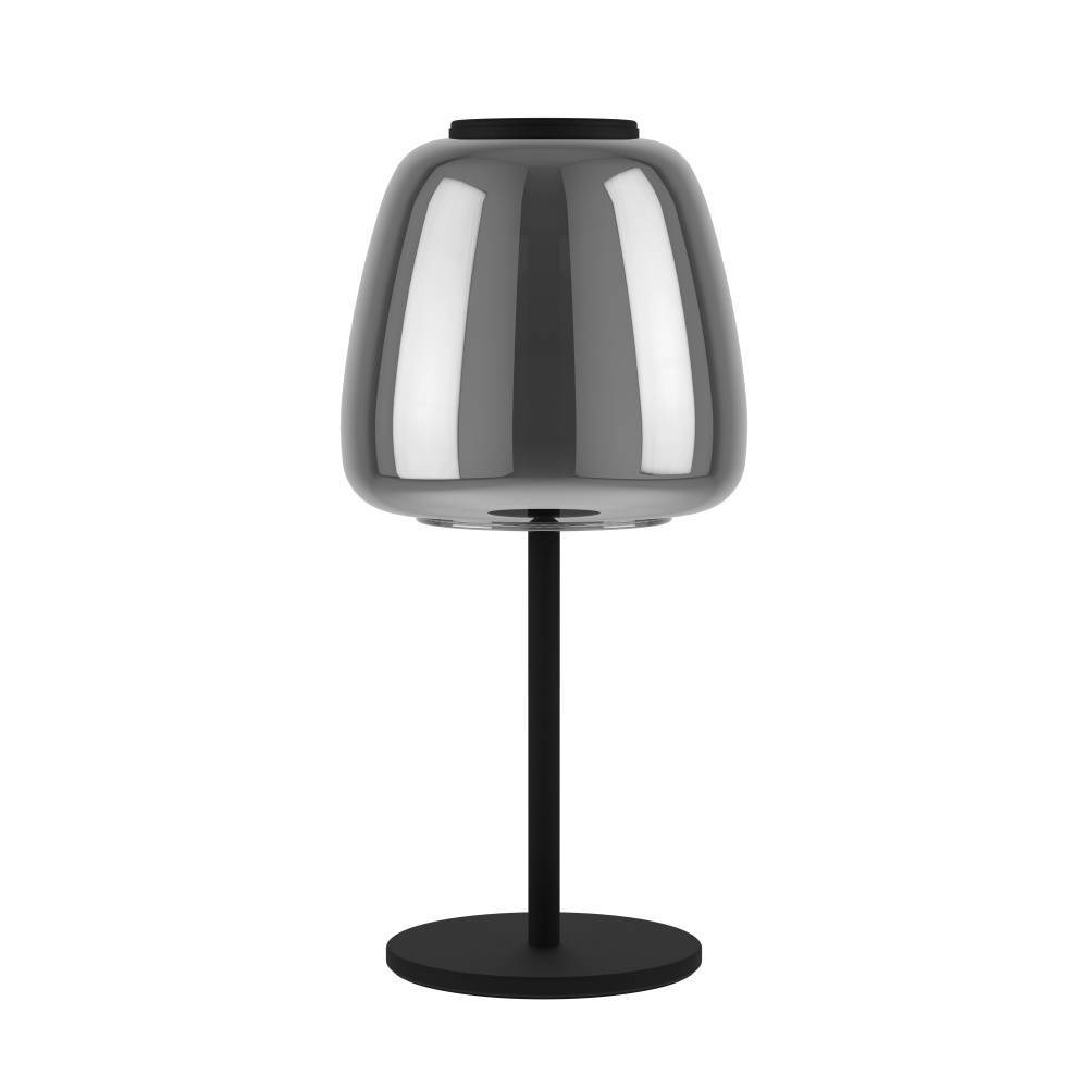 Eglo Alfero-z Tisch Rgb/cct 1000lm Schwarz/chrom/transp. - Smart Home