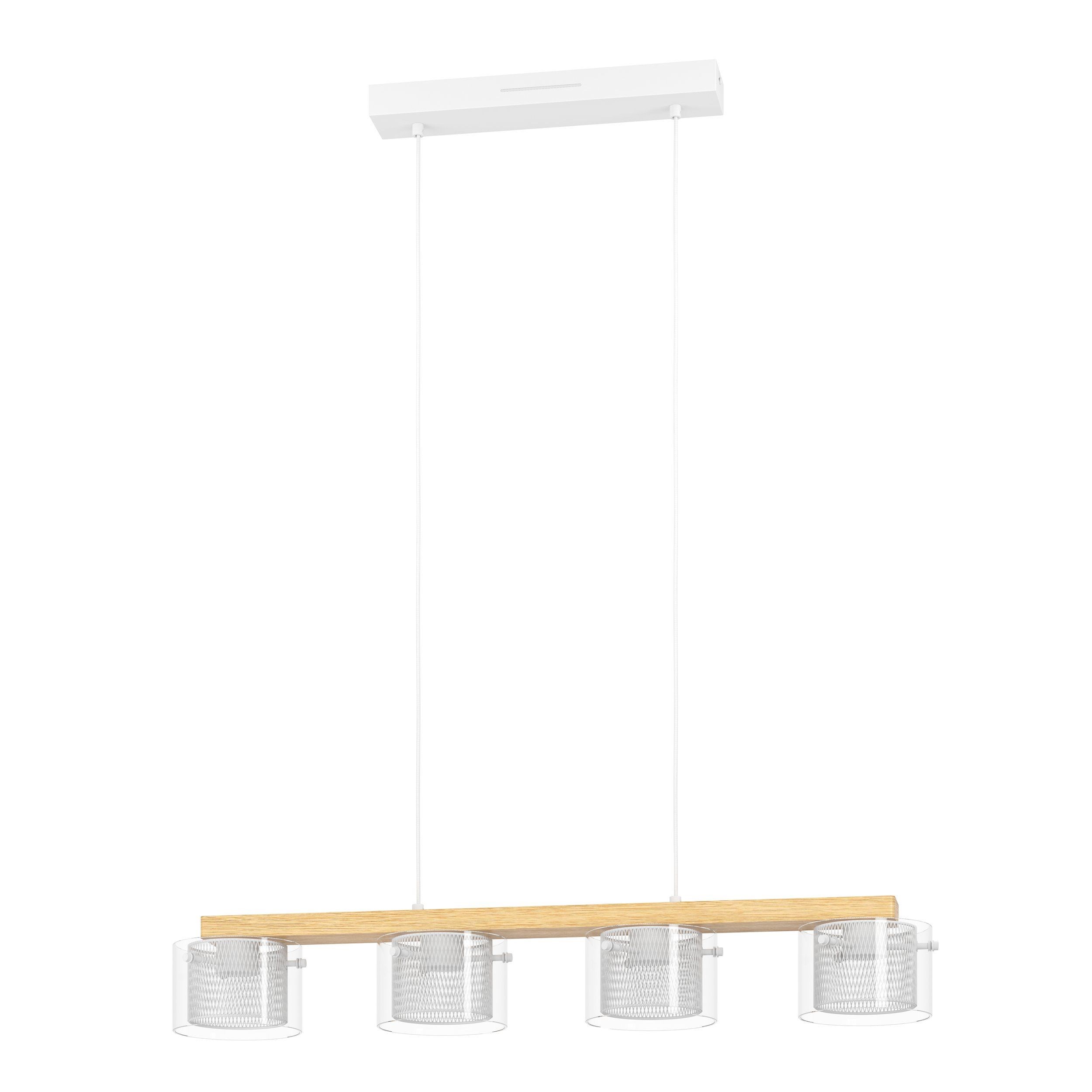 Eglo Portico-z Langer Tisch L880 Rgbtw 4x500lm Klar/natur Fsc - Smart Home 900881