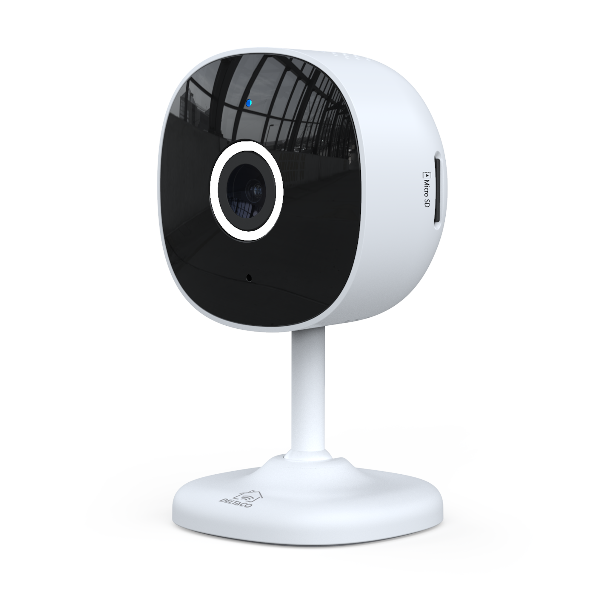 Deltaco Smart H Wifi Cam Motion Detect 2-way Audio 3mp IR Night Vision Onvif - Netzwerkkamera