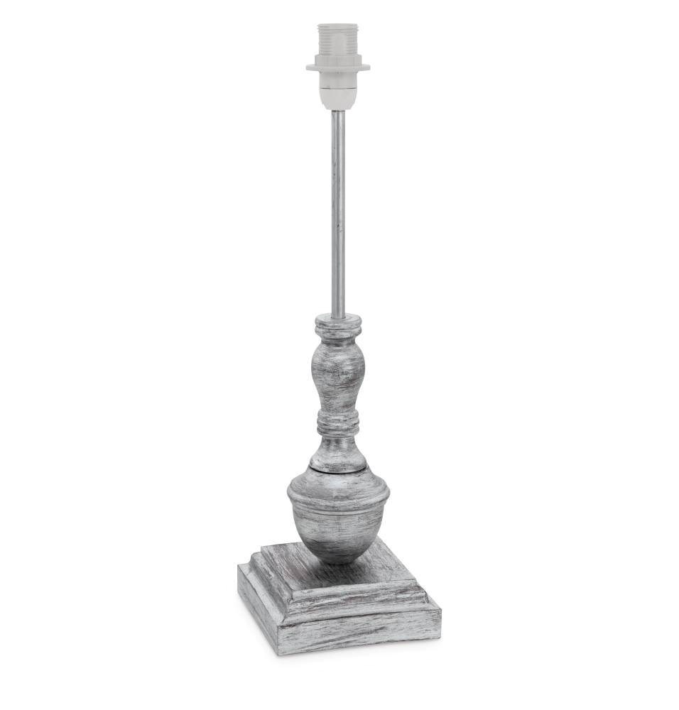 Eglo Vintage Tisch Antik Silber Mit Schirm - Lampen