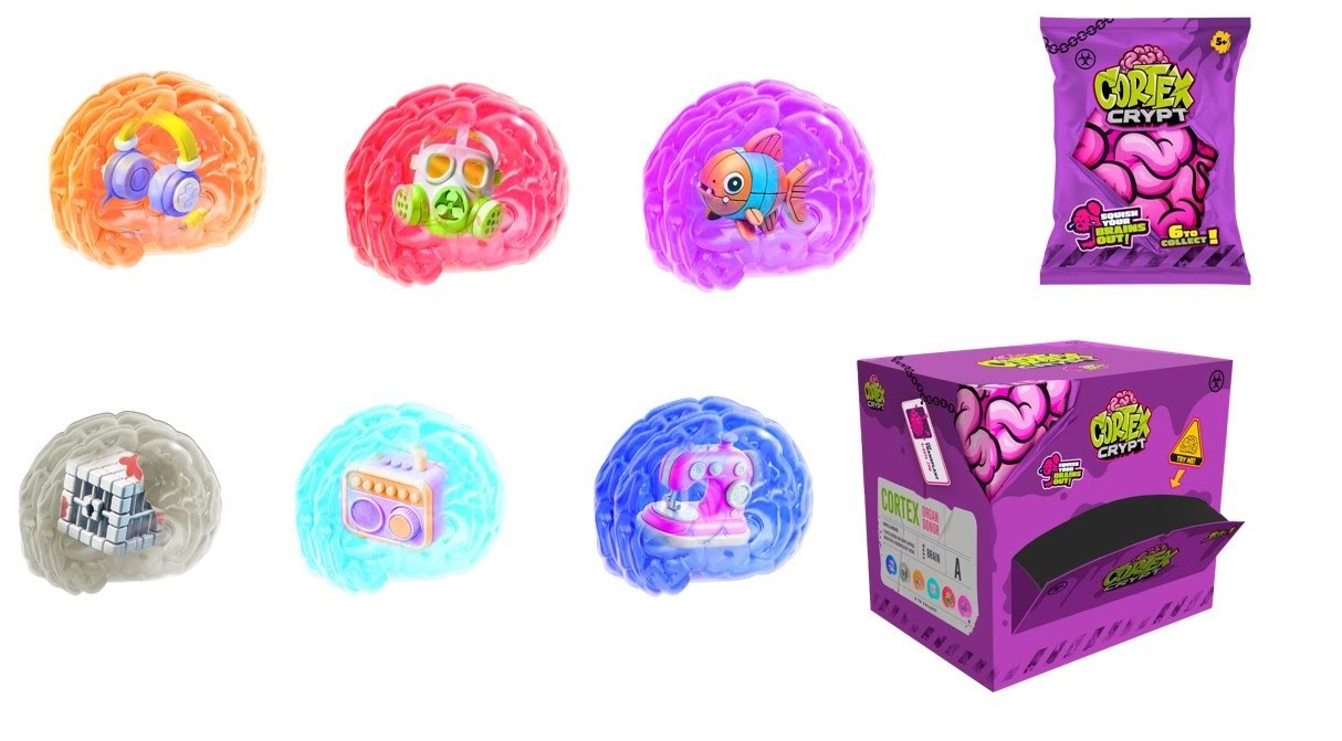 Cortex Crypt Squishy Brains 10cm - Assorted - Figuren 400010