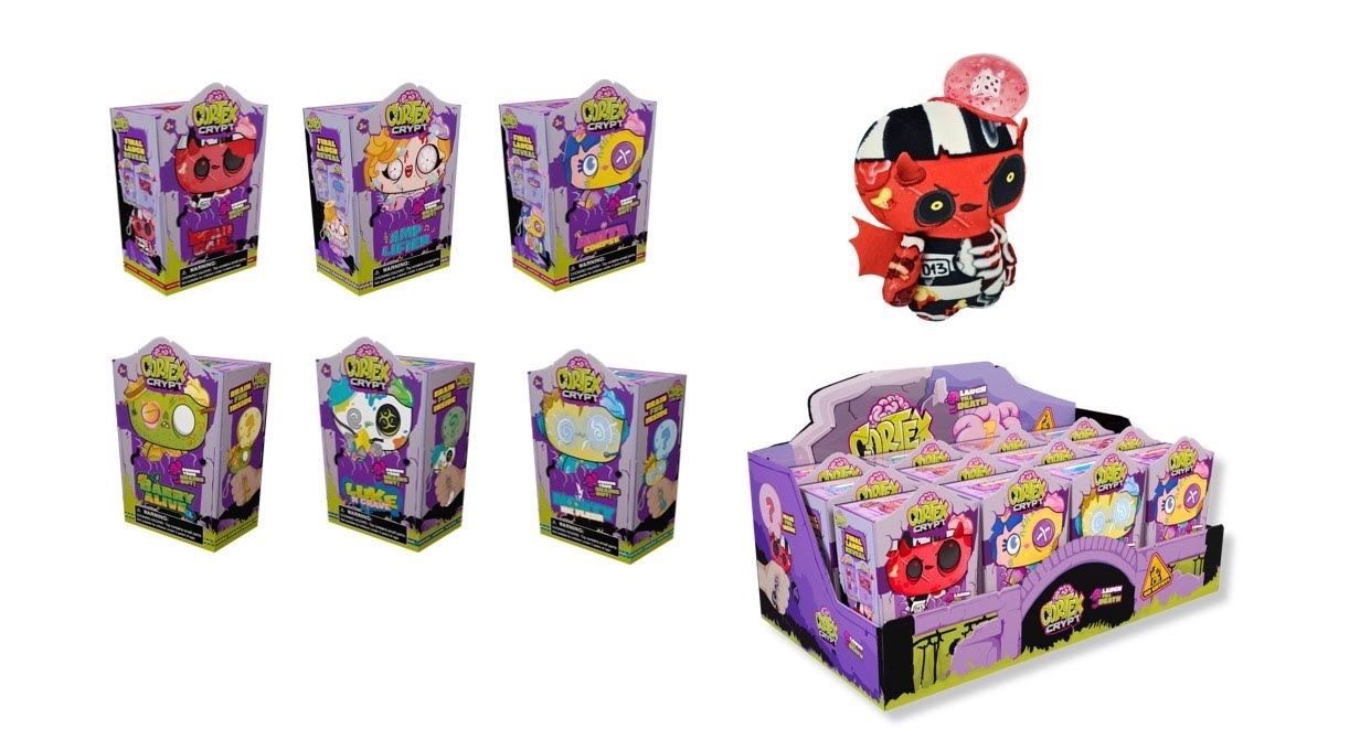 Cortex Crypt Keychain Plush 12cm - Assorted