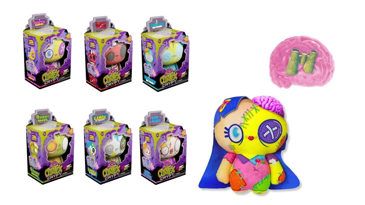 Cortex Crypt Plush 20cm - Assorted