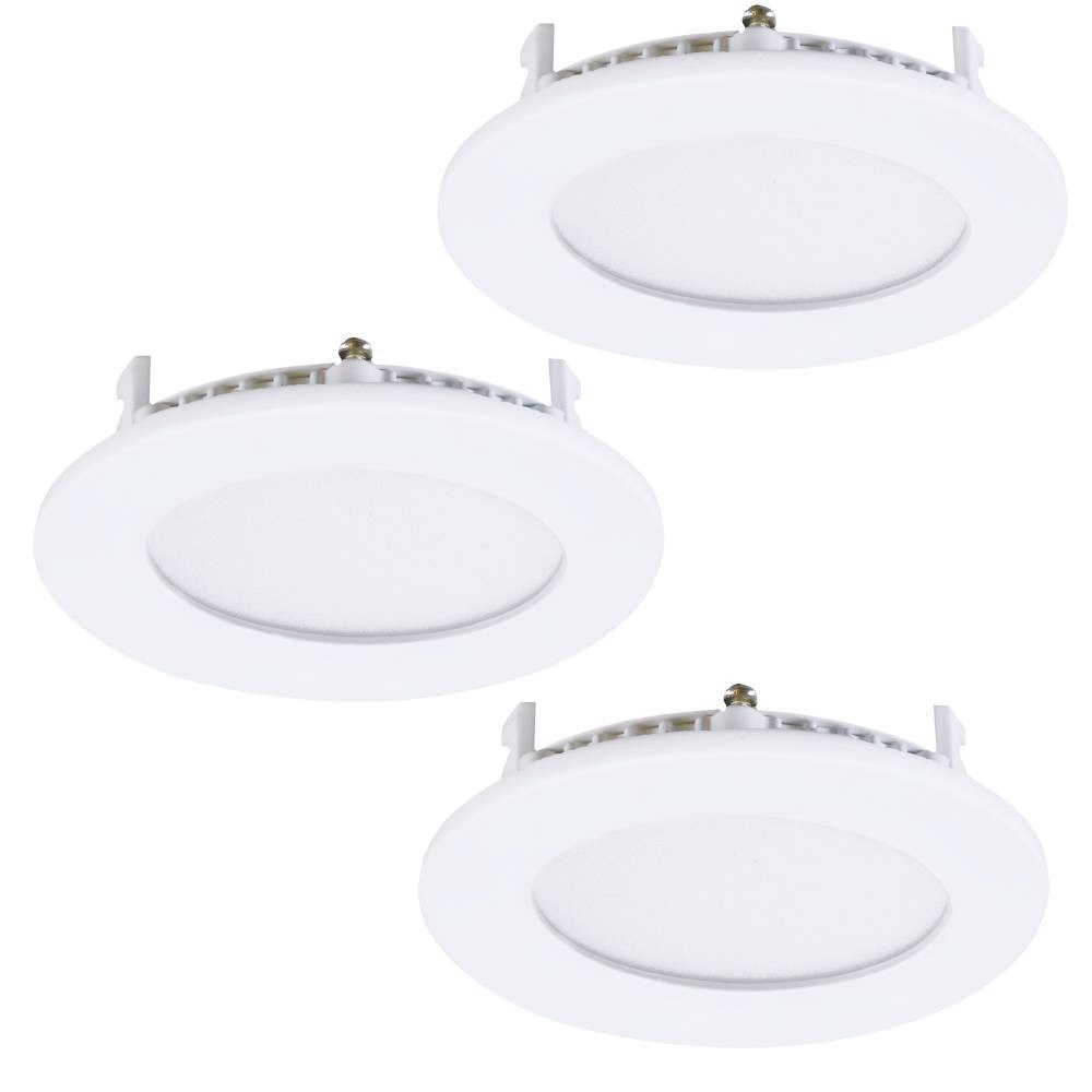 Eglo Fueva 3 Eingebaut. Set Ø85 3x2,7W 3x300lm - Lampen 34014
