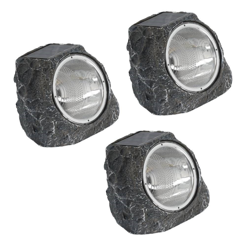 Eglo Solarzelle Steingrau 3 Stk. - Lampen 48505
