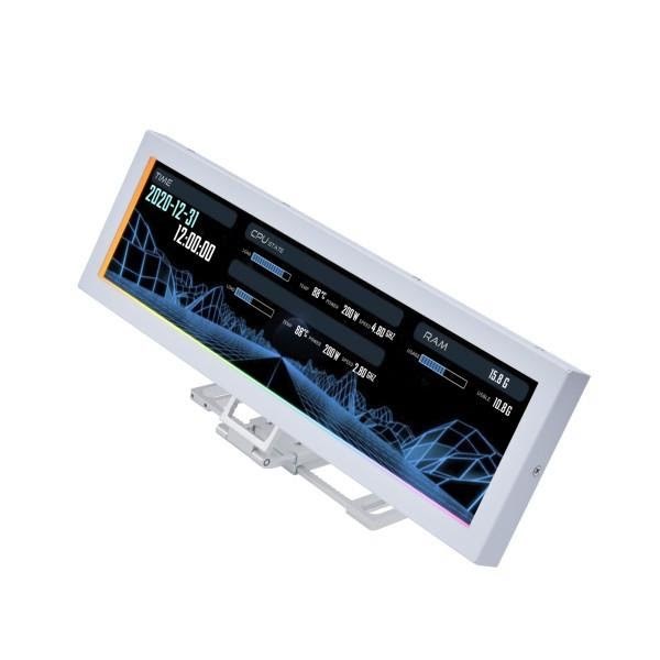 Lian Li 8.8" Universal Screen White - Systemzubehoer G89.Sm088w.00