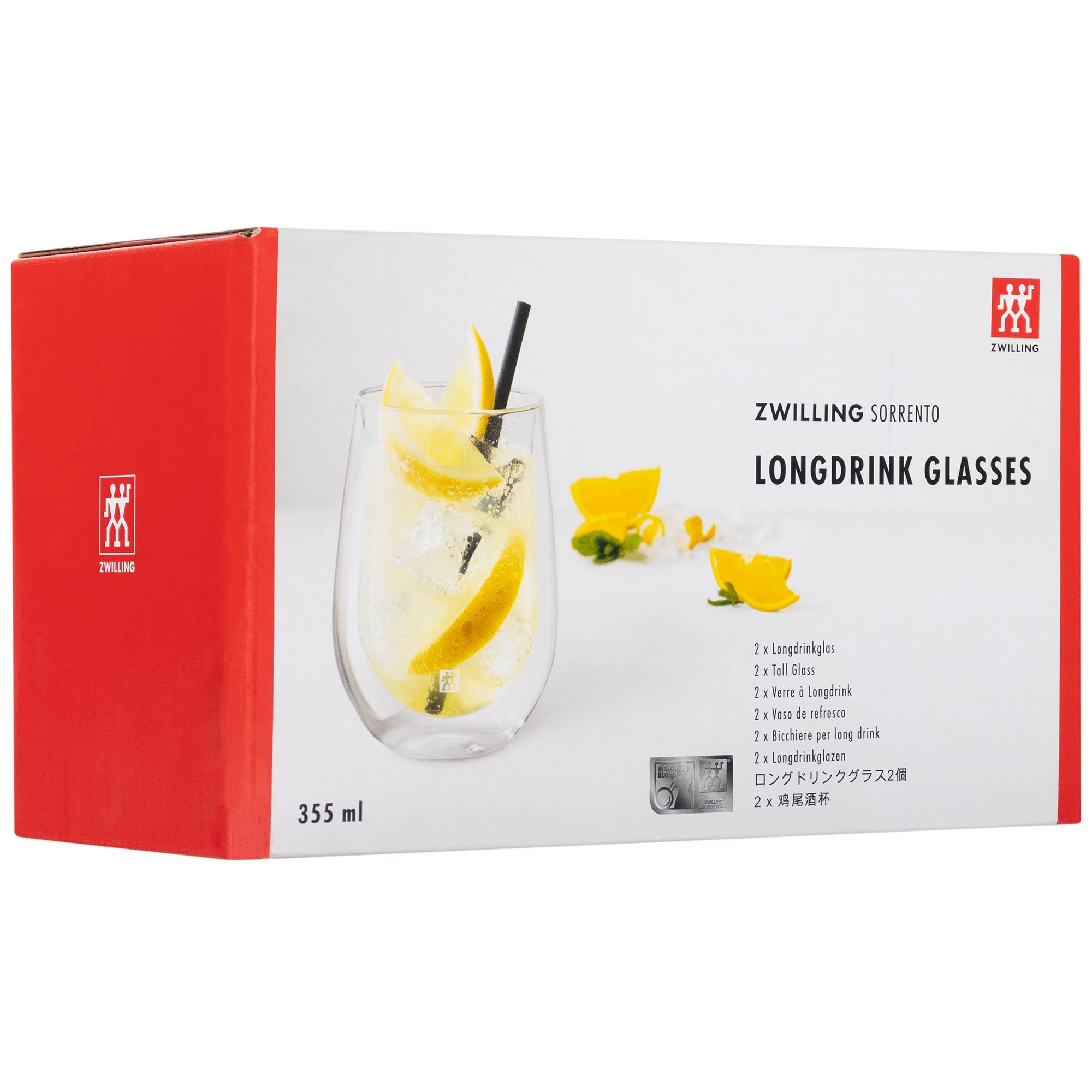 Zwilling - Sorrento Bar Long Drink 350 ml - Set of 2 - Tischgedeck