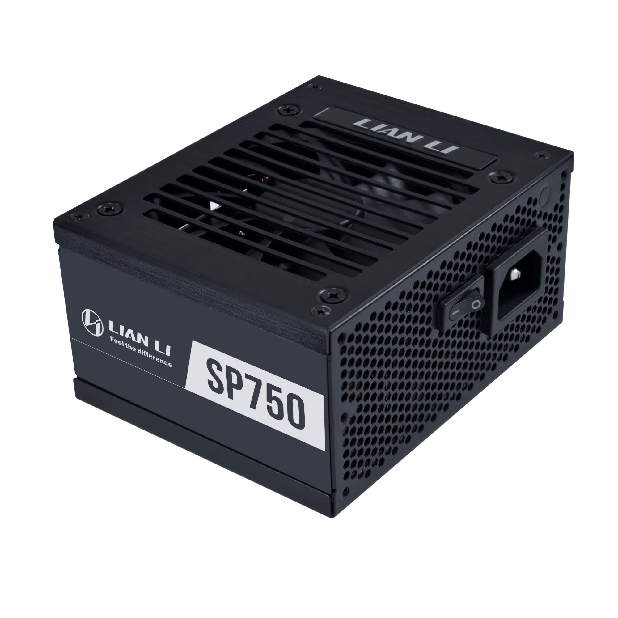 Lian Li Sp750 V2 (Black) Netzteile - 750 Watt - 92 mm - Atx - 80 Plus Gold Zertifiziert Schwarz G9p.Sp0750g.B000.EU